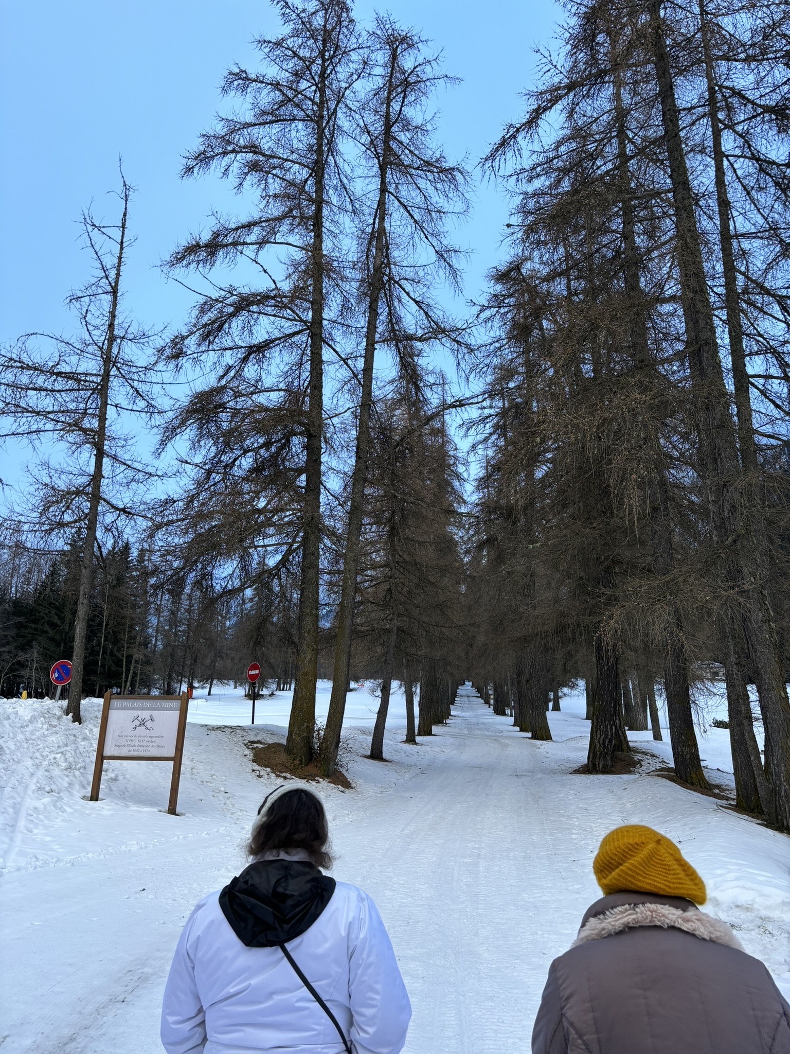 2ème et 3ème génération en balade au site nordique (hiver 2024) Image